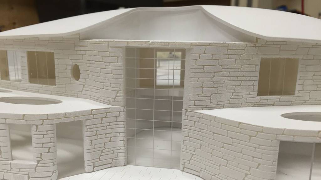 3D Printed Architectural Residence 1:150