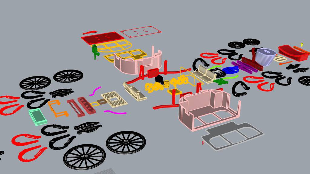 Yinka Shonibare 3D printed Carriage Clock 11